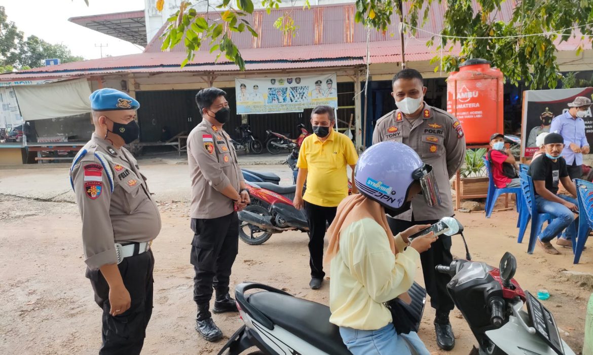 Kapolres Karimun Laksanakan Peninjauan Kegiatan Vaksinasi