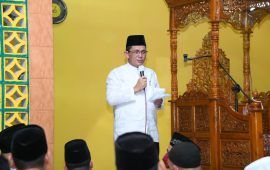 Percepatan Pemulihan Ekonomi Kepri, Ansar Safari Ramadhan di Masjid Al Anshar di Nongsa Batam