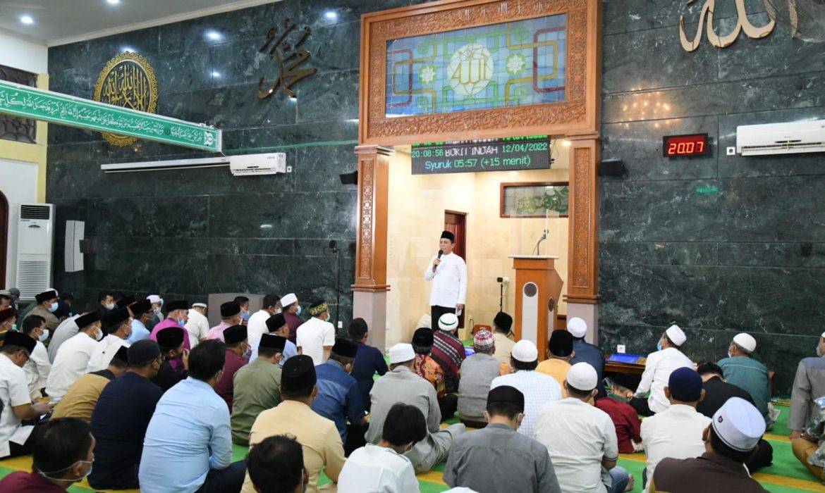 Safari Ramadhan di Sukajadi Batam, Ansar : Masjid Tempat Bangun Ukhuwah