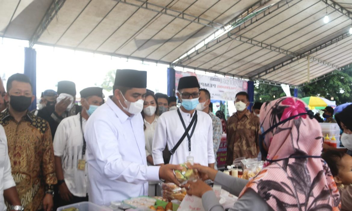 Roby Bangga Melihat Produk UMKM Ramai di Bazar Ramadhan