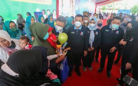 Menkes Budi Canangkan BIAN di Kepri, Gubernur Ansar Jadikan Upaya Perluas Cakupan Imunisasi