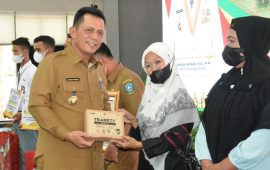 Gubernur Ansar Serahkan Bantuan RT/RW di Kabupaten Bintan