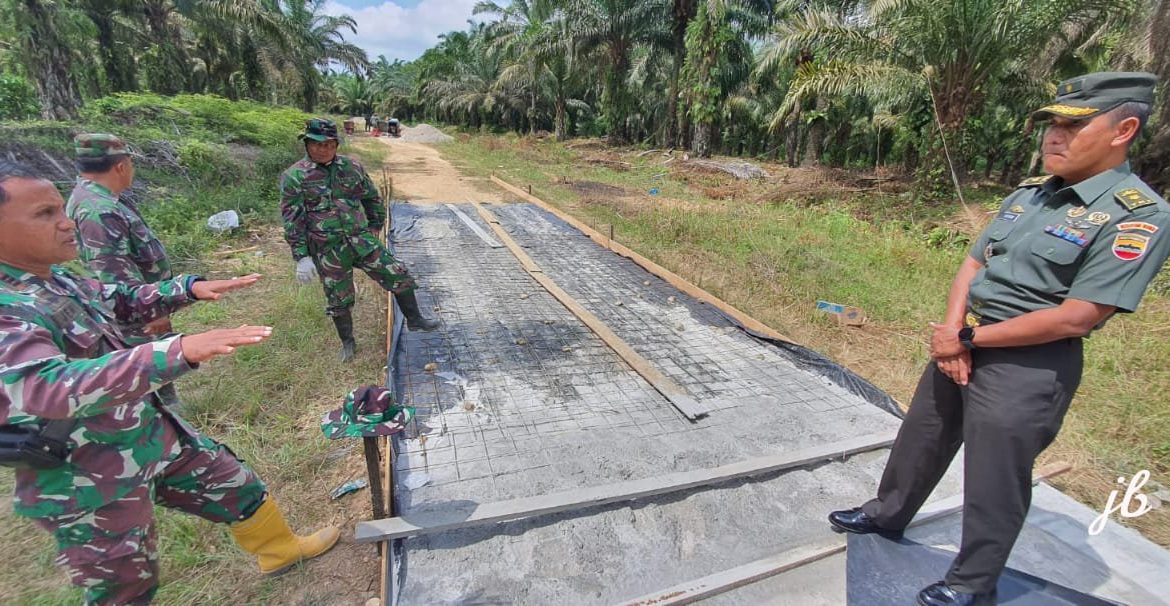 TMMD Upaya TNI AD Bantu Pemerintah dan Masyarakat Dalam Percepat Pembangunan