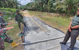 TMMD Upaya TNI AD Bantu Pemerintah dan Masyarakat Dalam Percepat Pembangunan