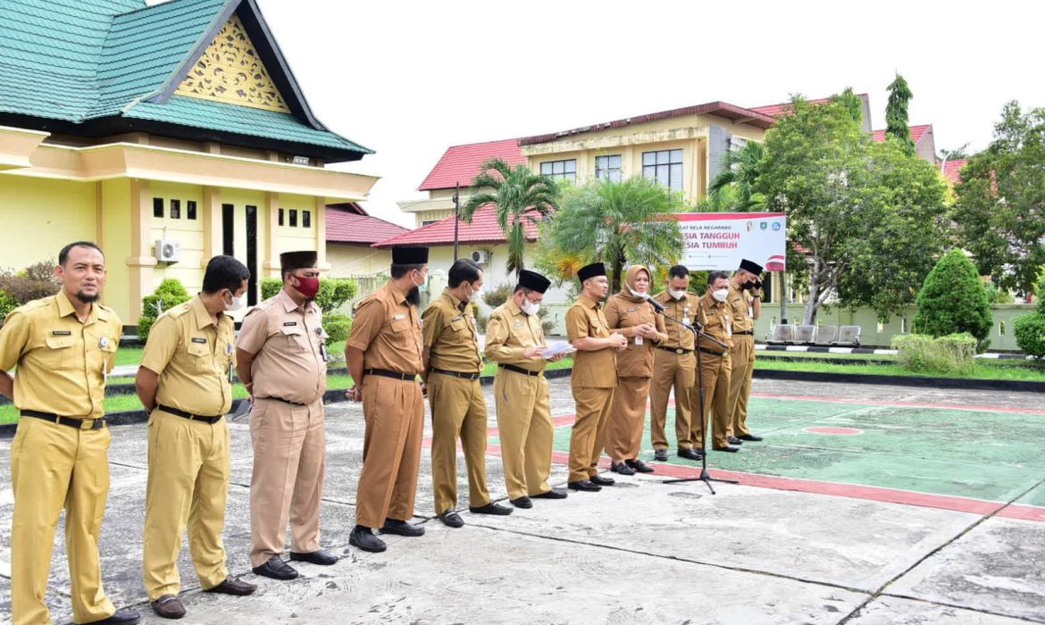 Bupati Tidak Hadir pada Apel Pertama di Kantor Bupati Bengkalis Pasca Liburan Idul Fitri