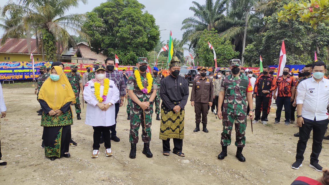 Danrem 31/WB: Melalui TMMD Bangun Sinergisitas dan Percepatan Pembangunan Daerah