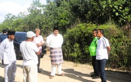 Dengar Aspirasi Saat Ramah Tamah, Roby Langsung Tinjau Lokasi