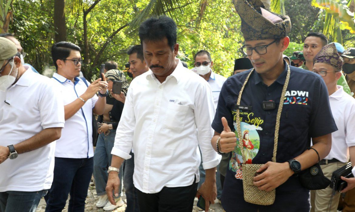 Bersama Menparekraf, Kepala BP Batam Kunjungi Desa Wisata Mangrove di Nongsa