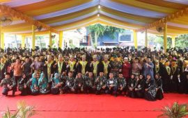 Bupati Aunur Rafiq Hadiri Wisuda Santri TPQ Kecamatan Karimun dan Buru