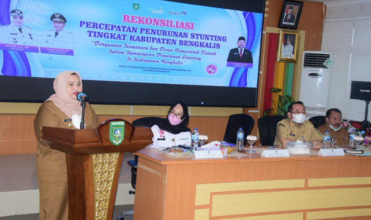 Bupati Bengkalis Libatkan Seluruh Stakeholder, Upaya Percepat Penurunan Angka Stunting