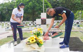 Kolonel Inf JO Sembiring Ziarah ke Makam para Tokoh Papua