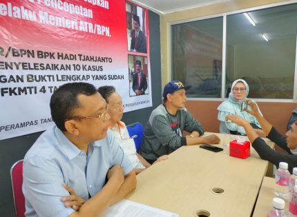 Menteri ATR/BPN Dicopot, FKMTI Gelar Syukuran