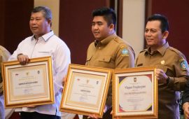 Pemkab Bintan Terima Penghargaan Kategori Ketepatan Waktu Pelaporan SPM 2021