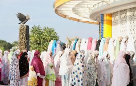 Sholat Idul Adha Perdana di Masjid Tanjak