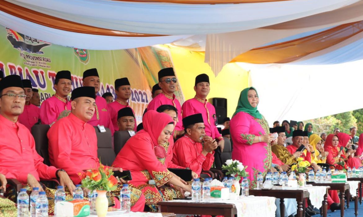 Hadiri Pembukaan MTQ ke 40 Tingkat Provinsi Riau, Bupati Bengkalis Optimis Bahwa Negeri Junjungan Bisa Raih Juara