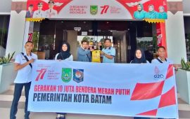 Pemko Batam Ajak Masyarakat Dukung dan Partisipasi Kegiatan Pembagian 10 Juta Bendera Merah Putih