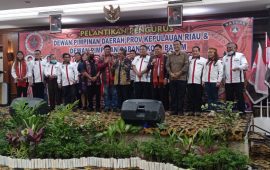 Sahmadin Sinaga Resmi Ketua DPD HBB Kepri Periode 2022-2027