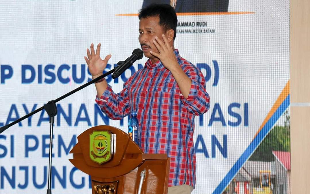 FGD di Pemko Tanjungpinang, Rudi Ingin Daerah Lain di Kepri Maju Seperti Kota Batam