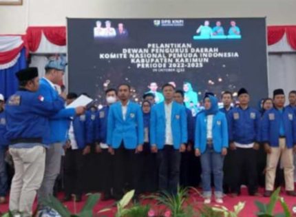 Raden Richky Resmi Jabat Ketua KNPI Karimun: Pelantikan Berdasarkan SK Kemenkumham