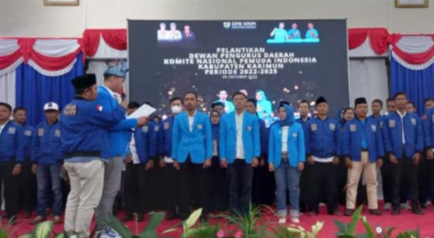 Raden Richky Resmi Jabat Ketua KNPI Karimun: Pelantikan Berdasarkan SK Kemenkumham