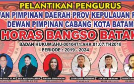 Pengurus HBB Kepri Resmi Dilantik Lamsiang Sitompul