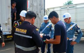 Bea Cukai Batam Kembali Gelar Operasi Bersama Penertiban di Pelabuhan Telaga Punggur
