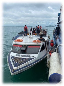 Sinergi Ops Patroli Laut Pandawa, Bea Cukai Batam Tangkap Kapal Bermuatan Barang Ilegal