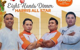 Ayo Cicipi! Kolaborasi 4 Chef dalam Acara Makan Malam Natal di HARRIS Resort Barelang Batam