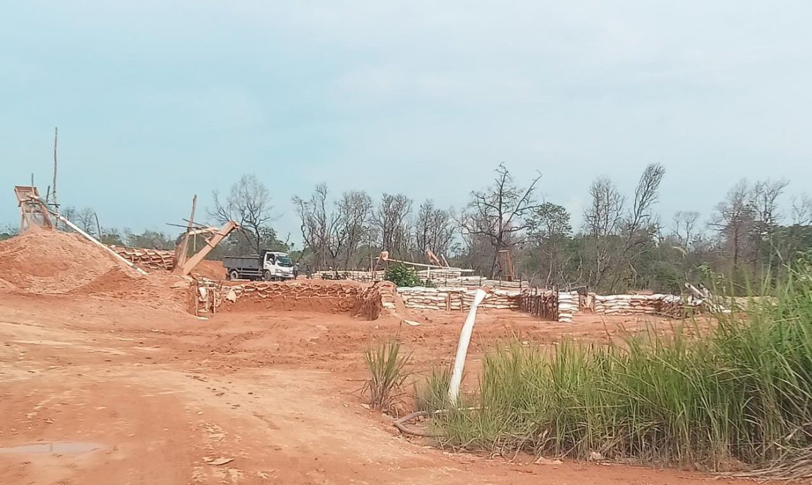 Puluhan Mesin Pencuci Pasir Di Kebun Sayur Nongsa Tidak Tersentuh Hukum