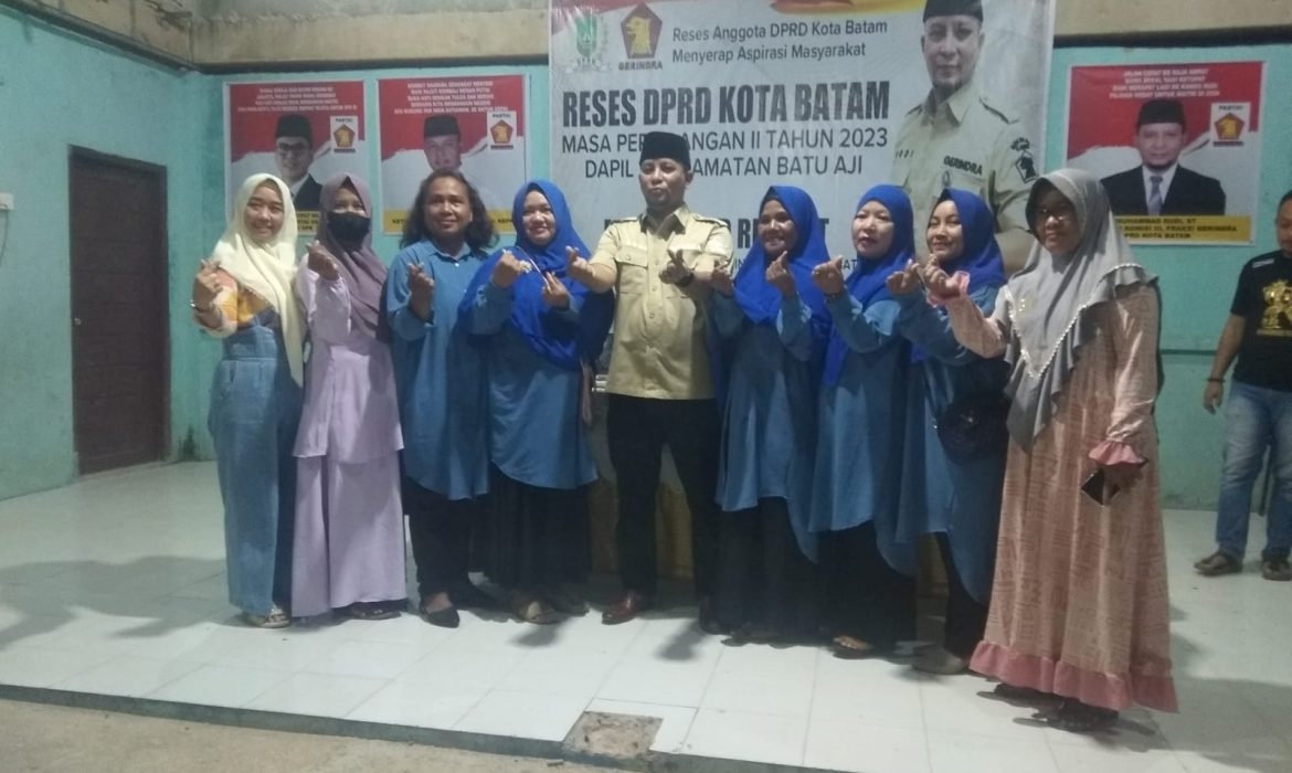 Warga RW 25 Sambut Baik Reses Anggota DPRD Batam dan Siap Dukung Muhammad Rudi ST