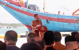 Resmikan Proyek Integrasi Pelantar I & II Tanjungpinang, Ansar Yakin Dapat Memacu Pertumbuhan Ekonomi