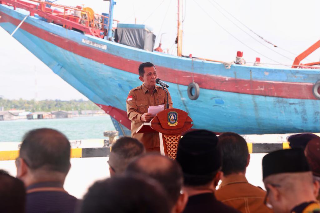 Resmikan Proyek Integrasi Pelantar I & II Tanjungpinang, Ansar Yakin Dapat Memacu Pertumbuhan Ekonomi