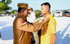 Gubernur Ansar Pimpin Apel Siaga Satpol PP Tingkat Provinsi Kepri