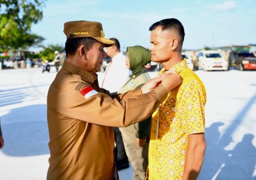 Gubernur Ansar Pimpin Apel Siaga Satpol PP Tingkat Provinsi Kepri