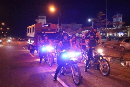 Polres Karimun Gelar Patroli Gabungan Berantas Kejahatan Jalanan dan Pekat