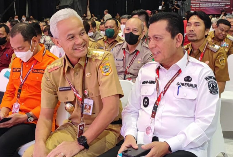 Gubernur Ansar Hadiri Rakornas Penanggulangan Bencana, Dibuka Langsung Oleh Presiden Jokowi