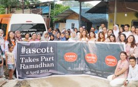 ASCOTT Indonesia Serentak Bagikan 3000 Meal Box ke 14 Kota di Indonesia