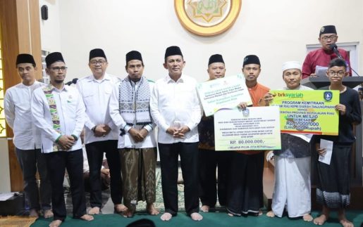 Ansar Puji Keramahan Jamaah Masjid Baitul Ummah Perumahan Oma Batam Center Disela Safari Ramadhan