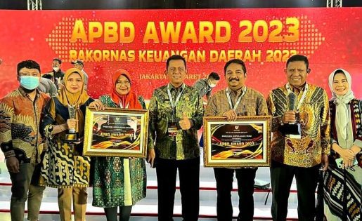 Ansar Terima Dua Penghargaan Sekaligus dari Kemendagri