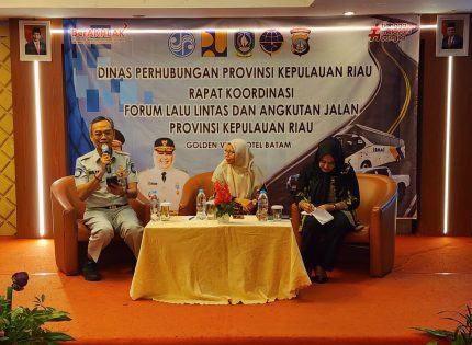 Jasa Raharja Kepri Hadiri Rapat Koordinasi Forum Lalu Lintas Angkutan Jalan Provinsi Kepri