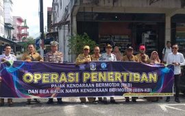 Tingkatkan Pendapatan, Jasa Raharja Lakukan Operasi Penertiban Pajak Kendaraan Bermotor Bersama Tim Pembina Samsat Kabupaten Lingga