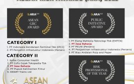 Jasa Raharja Meraih Penghargaan Sebagai,  Nominasi Asean GRC Award dan Publik Initiatative Award ARA 2023