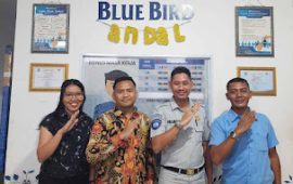 Jasa Raharja Kepri Lakukan CRM Ke PT. Blue Bird Cabang Batam