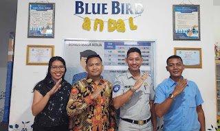 Jasa Raharja Kepri Lakukan CRM Ke PT. Blue Bird Cabang Batam