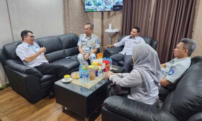 Jasa Raharja Kepri Silaturahmi ke PT ASDP Cabang Batam Guna Tingkatkan Pelayanan Kepada Calon Penumpang Kapal