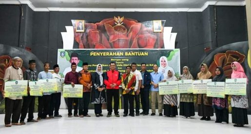 Sebanyak 281 Guru TK, PAUD dan RA di Lingga Terima Insentif dari Gubernur Kepri