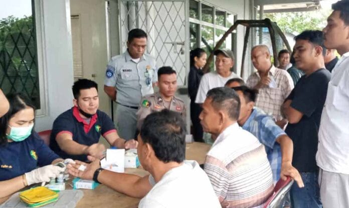 Tingkatkan Sinergitas, Jasa Raharja Kepri Kembali Adakan Pemeriksaan Kesehatan Bersama Operator PT Nusa Jaya Indofast