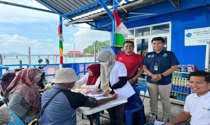 Jasa Raharja Kepri Berikan Layanan Kesehatan Gratis Di Belakang Padang