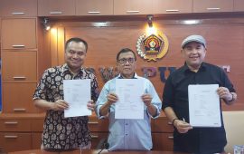 Hendry Ch Bangun umumkan Kepengurusan PWI Periode 2023 – 2028.