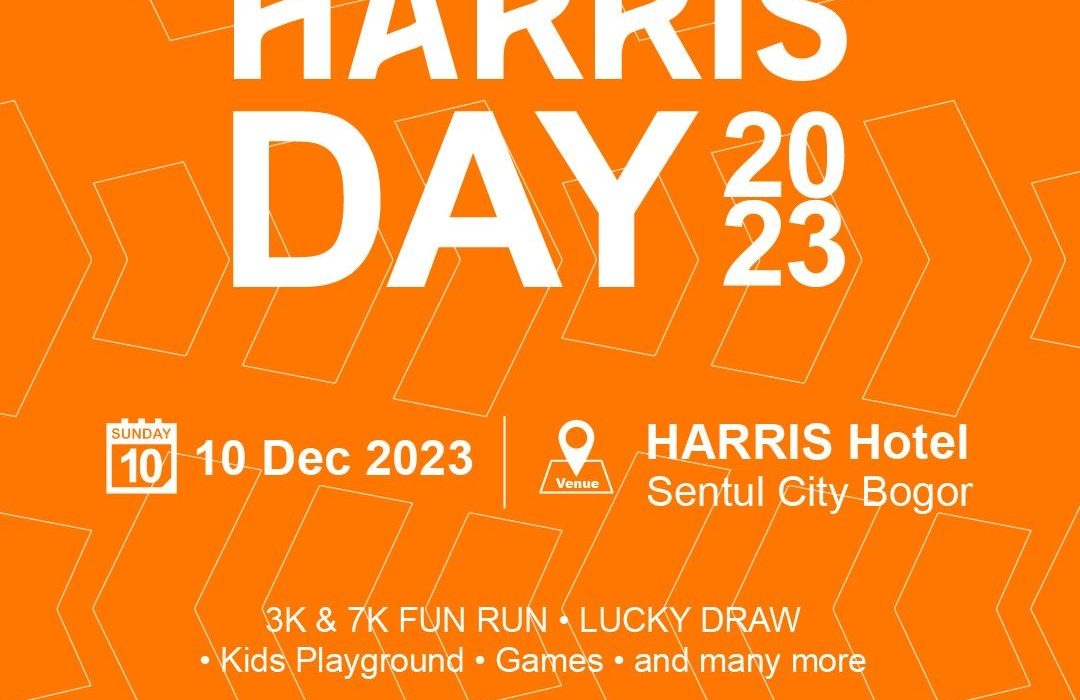 HARRIS HOTELS MEMPERSEMBAHKAN HARRIS DAY 2023, PROMOSIKAN GAYA HIDUP SEHAT DENGAN FUN RUN